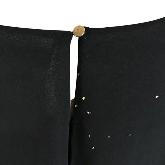 Ava &Viv Black & Gold Print Tunic Top Size 2X - Picture 7 of 8